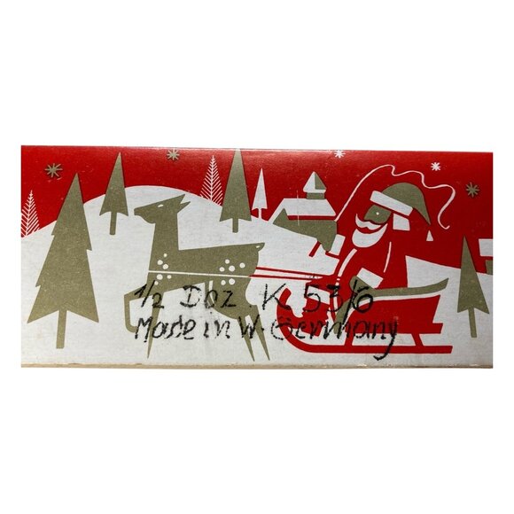 Mercury Glass Christmas Ornaments Vintage Gold Bells Set of 4 Made in Germany - Picture 5 of 16